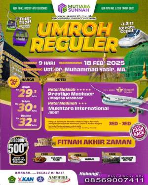 UMROH REGULER 18 FEBRUARI 2025 AL BAIK