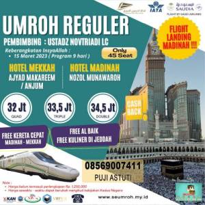 Umroh Reguler Maret 2023