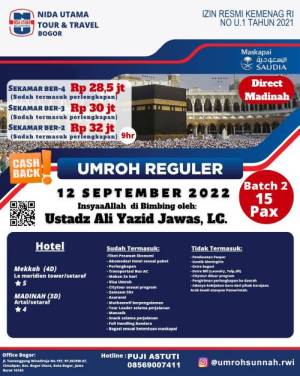 Umroh Reguler September 2022