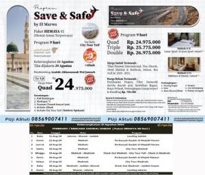 Umroh Save dan Safe 21 Agustus 2024