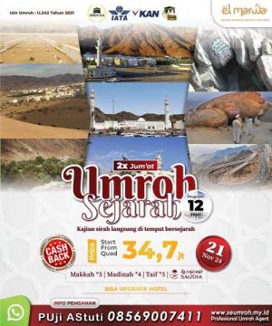 UMROH SEJARAH PLUS THAIF 03 OKTOBER 2024