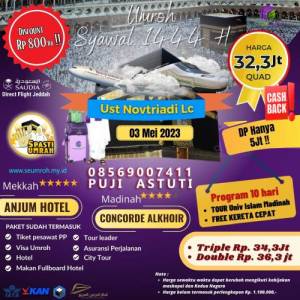 Umroh Syawal 2023 Tour Universits Madinah